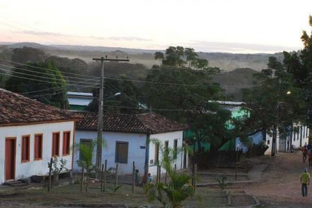 Com a construção da barragem no Velhas, o distrito de Nossa Senhora da Glória pode ficar completamente submerso 